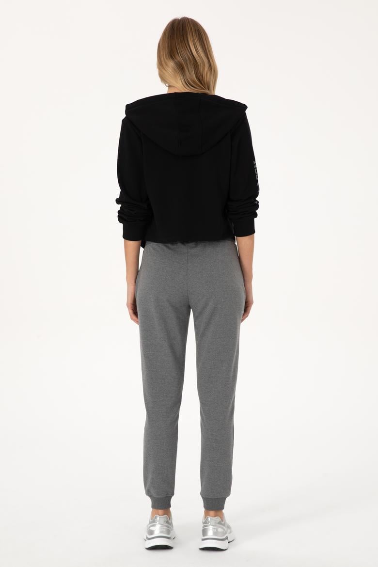 Kadın Antrasit Melanj Jogger Eşofman Altı - 50314364025