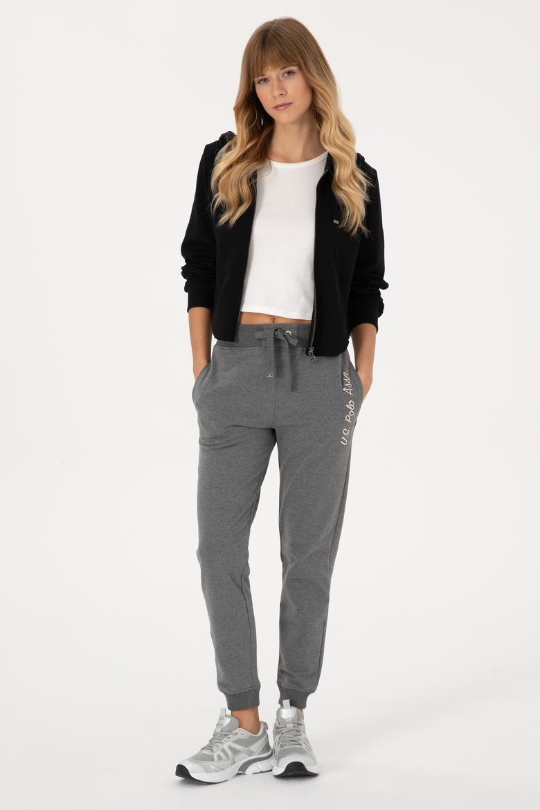 Kadın Antrasit Melanj Jogger Eşofman Altı - 50314364025