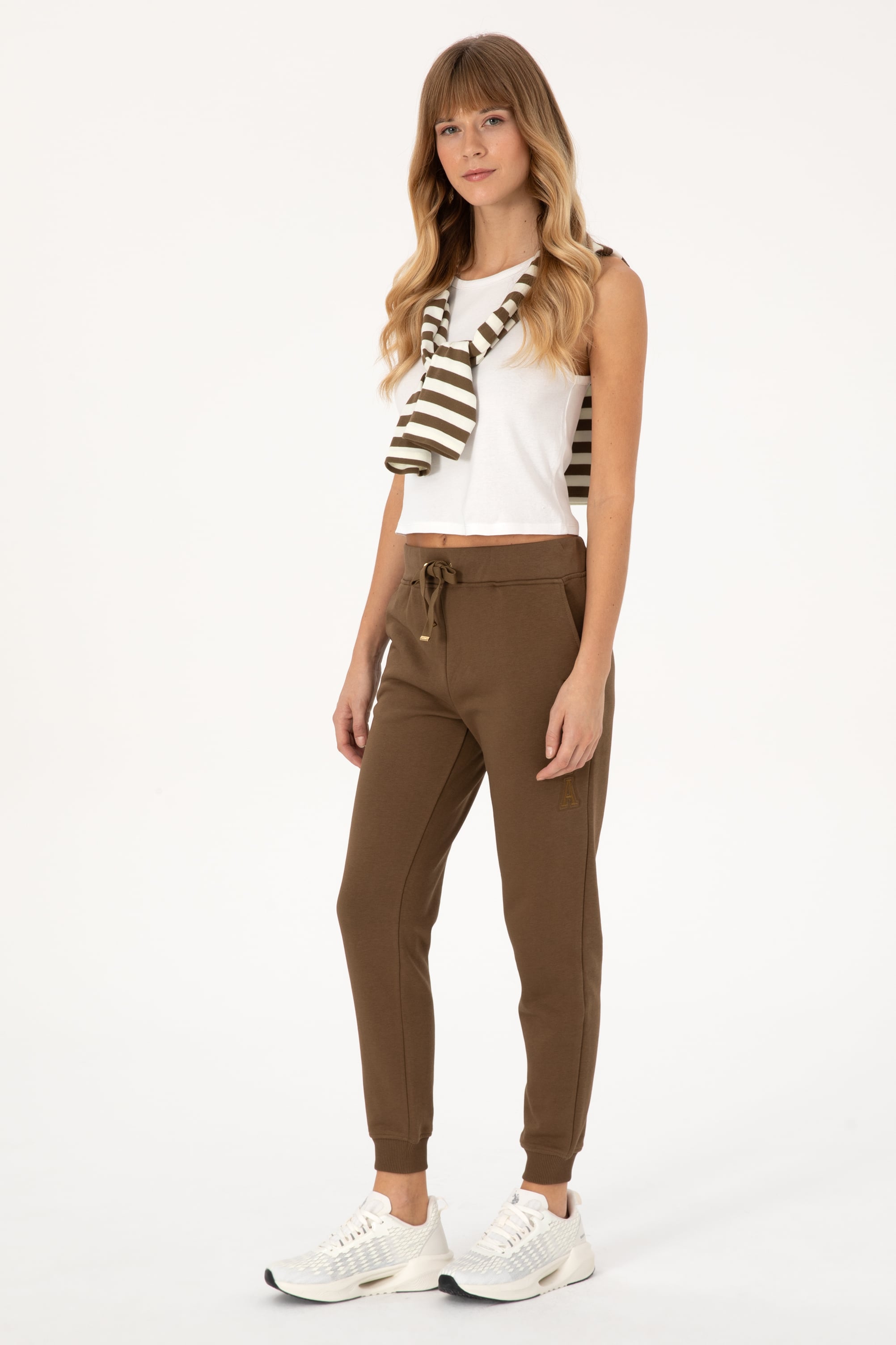 Kadın Haki Jogger Eşofman Altı - 50307759023