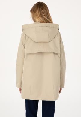 Kadın Koyu Bej Kaban - 50308623004