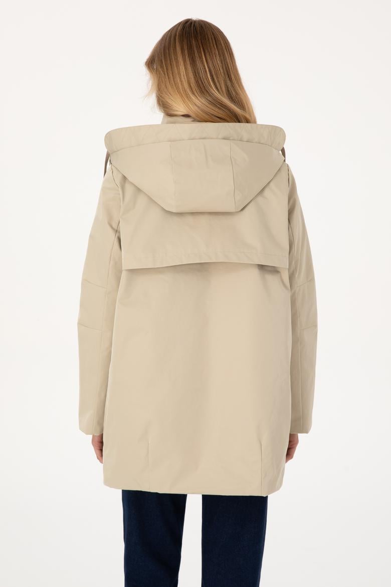 Kadın Koyu Bej Kaban - 50308623004