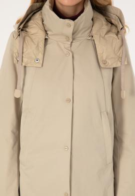 Kadın Koyu Bej Kaban - 50308623004