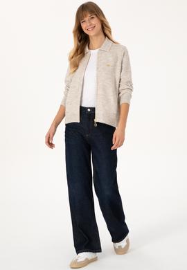 Kadın Taş Triko Hırka - 50309631005