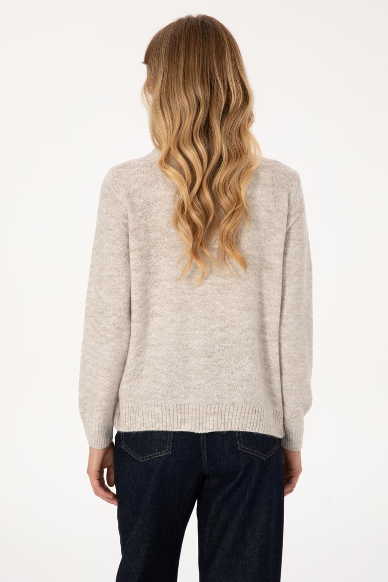 Kadın Taş Triko Hırka - 50309631005