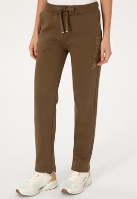 Kadın Haki Şardonlu Eşofman Altı - 50313583026