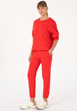 Kadın Kırmızı Jogger Eşofman Altı - 50313591042