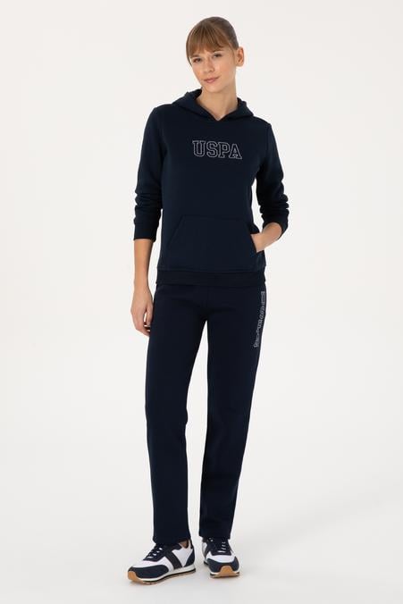 Kadın Lacivert Şardonlu Eşofman Altı