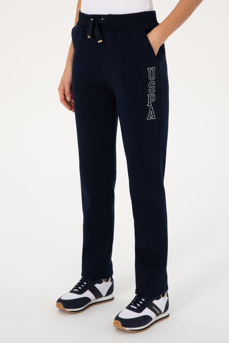 Kadın Lacivert Şardonlu Eşofman Altı