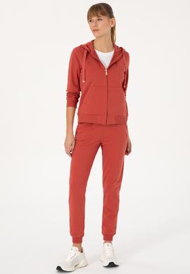 Kadın Kiremit Jogger Eşofman Altı - 50313584041