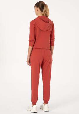 Kadın Kiremit Jogger Eşofman Altı - 50313584041