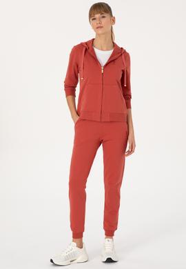 Kadın Kiremit Jogger Eşofman Altı - 50313584041