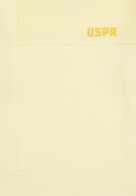 Kız Çocuk Sarı Bisiklet Yaka Sweatshirt - 50317991011