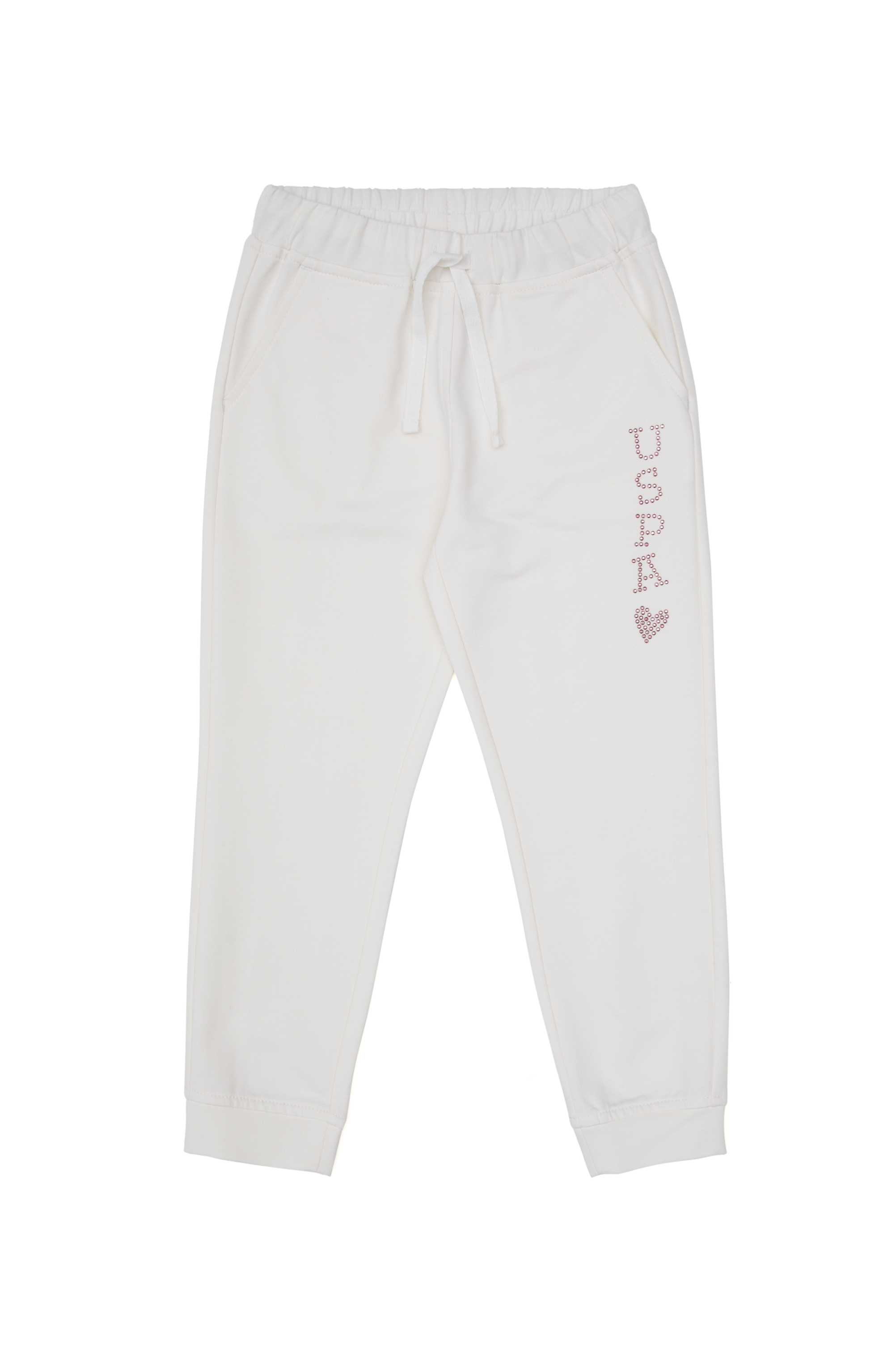 شلوار ورزشیکرم رنگ مدل Jogger Flare دخترانه یو اس پولو | U.S. Polo Assn. - تصویر 4
