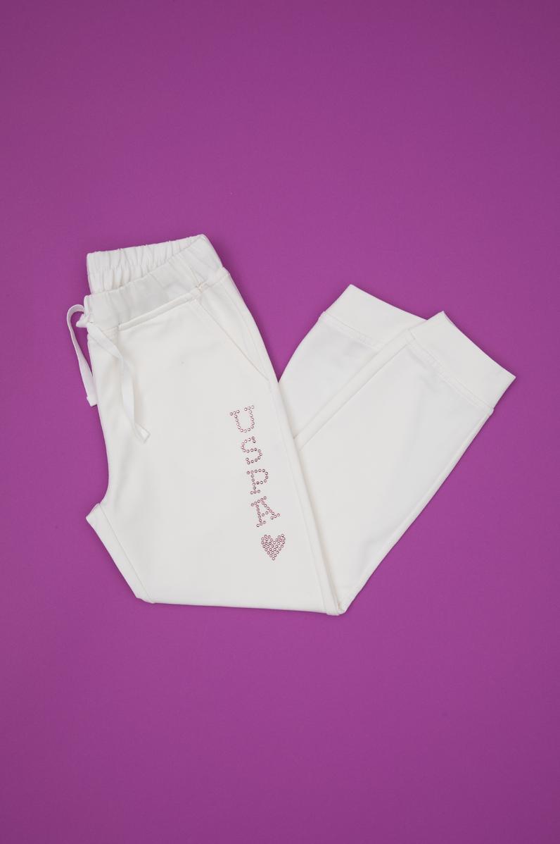 Kız Çocuk Krem Jogger Eşofman Altı