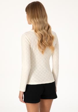 Kadın Krem Sweatshirt - 50309441005