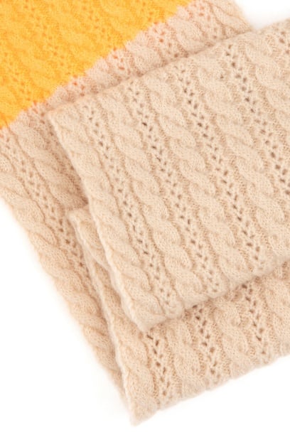 Kız Çocuk Neon Pembe Kaşkol