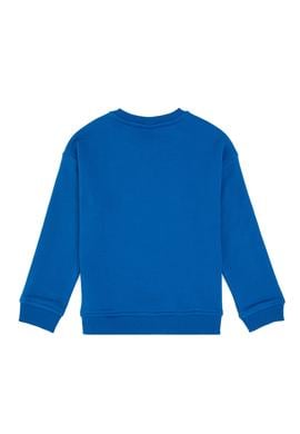 Erkek Çocuk Saks Bisiklet Yaka Basic Sweatshirt - 50313829148