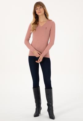 Kadın Orkide Basic Kazak - 50307712090