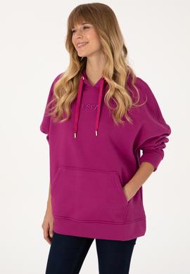 Kadın Fuşya Sweatshirt - 50314938007