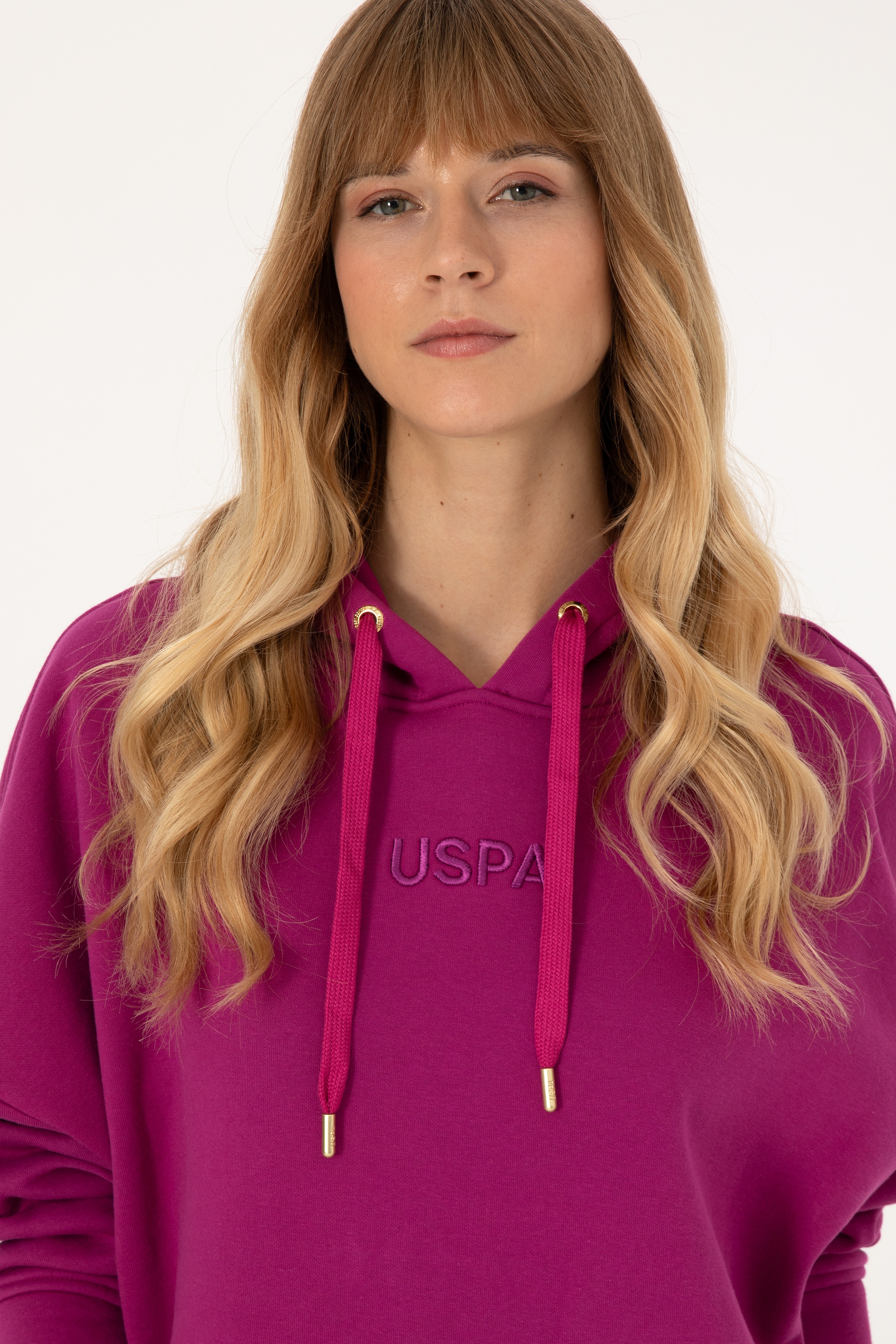 Kadın Fuşya Sweatshirt