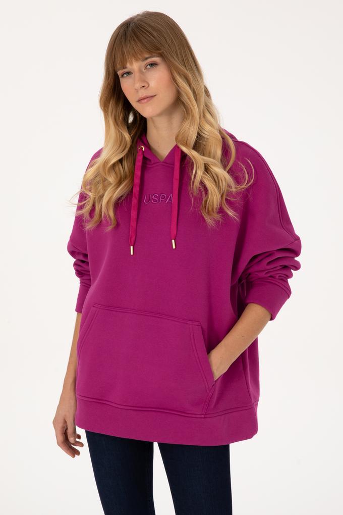 Kadın Fuşya Sweatshirt