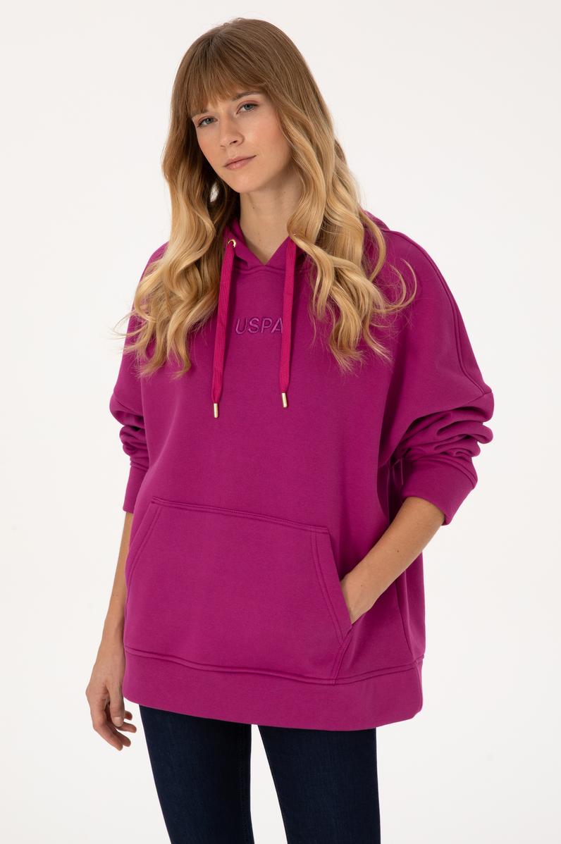 Kadın Fuşya Sweatshirt