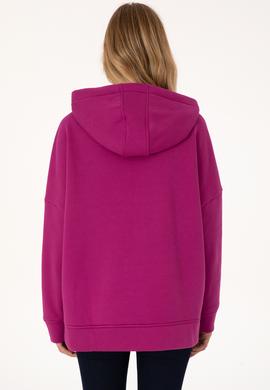 Kadın Fuşya Sweatshirt - 50314938007