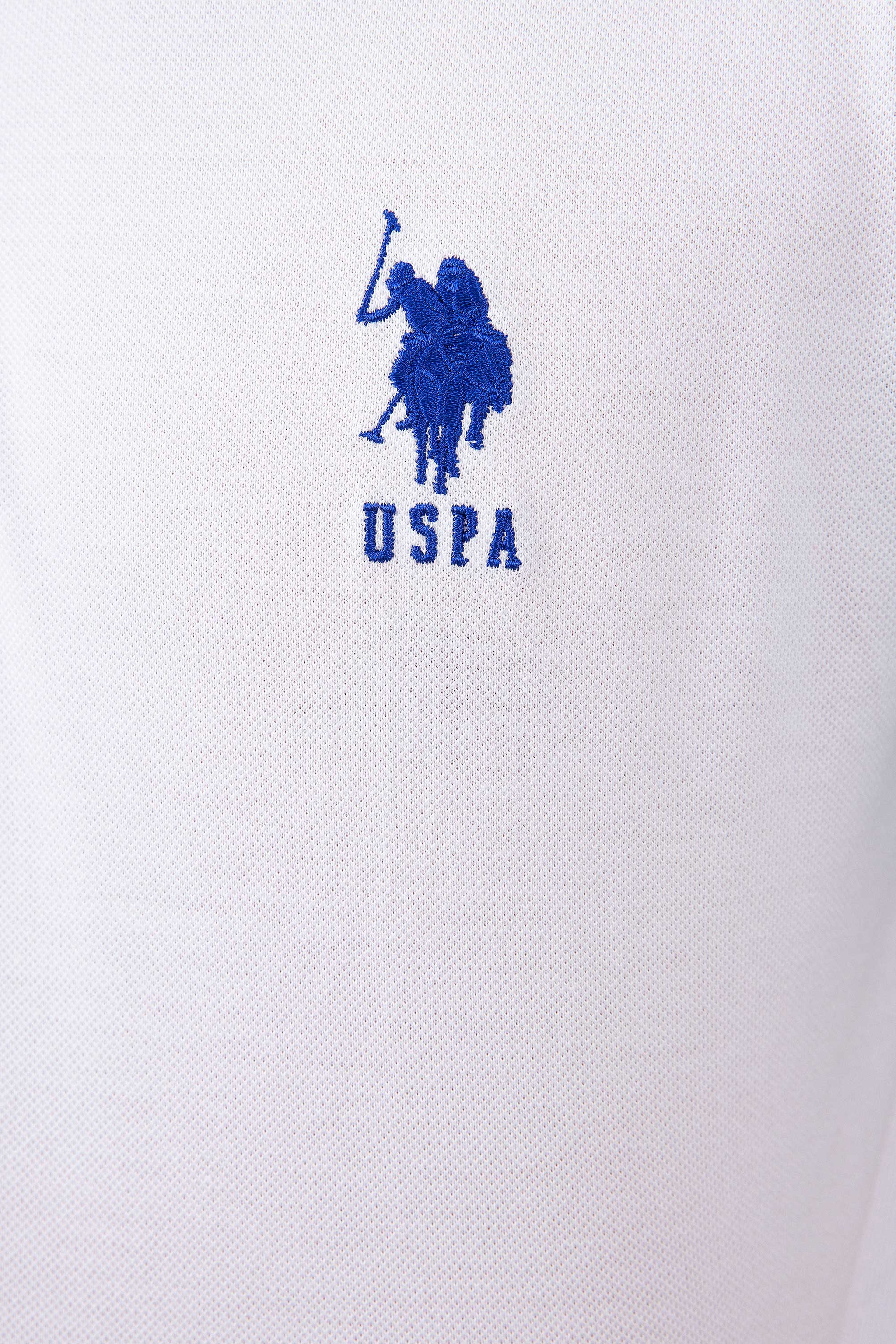 Erkek Saks Polo Yaka T-Shirt - Image 5