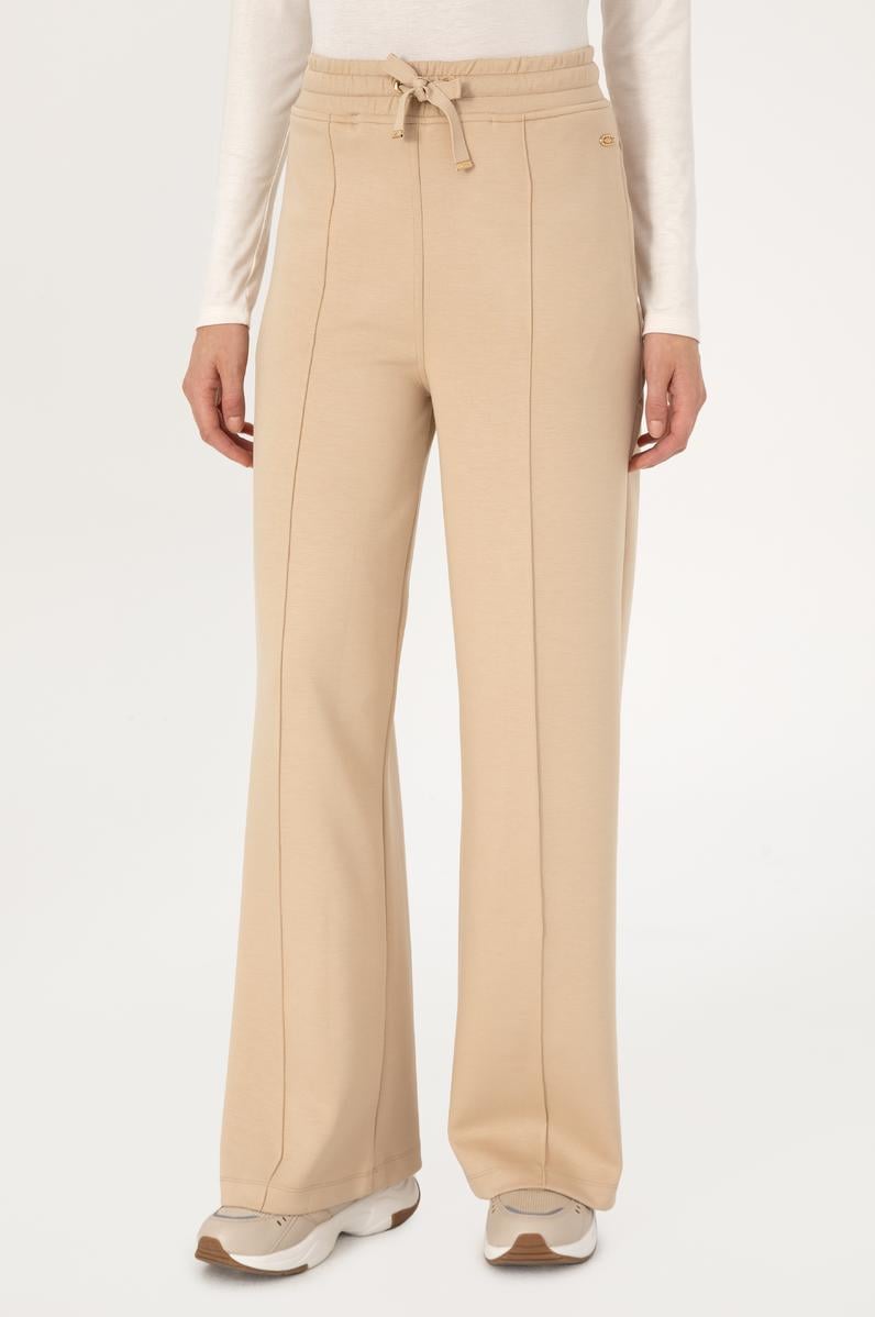 Kadın Kum Loose Fit Eşofman Altı