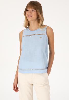 Kadın Açık Mavi Tişört - 50300747006