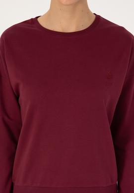 Kadın Vişne Yılbaşı Temalı Pijama Takımı - 50318899004