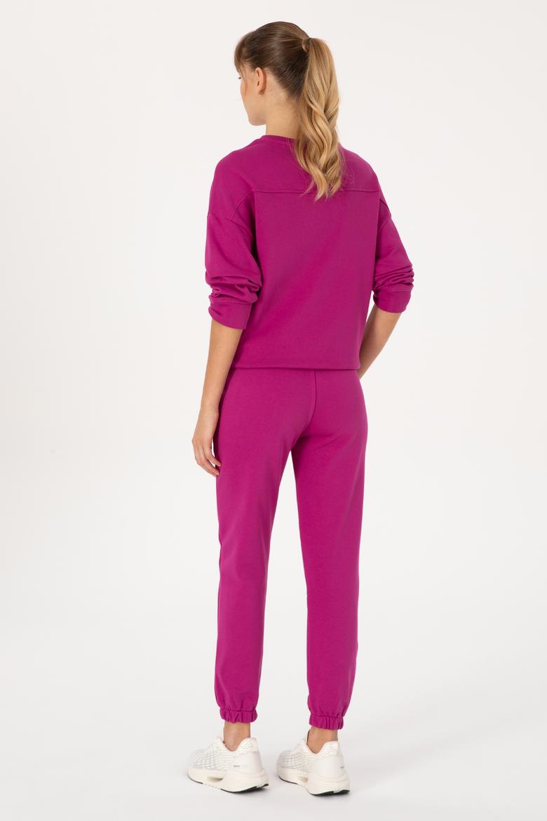 Kadın Fuşya Jogger Eşofman Altı - 50313591034