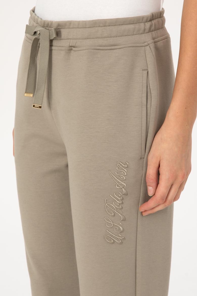 Kadın Açık Haki Modal Karışımlı Eşofman Altı - 50313571016