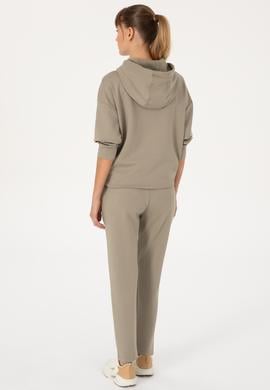Kadın Açık Haki Modal Karışımlı Eşofman Altı - 50313571016