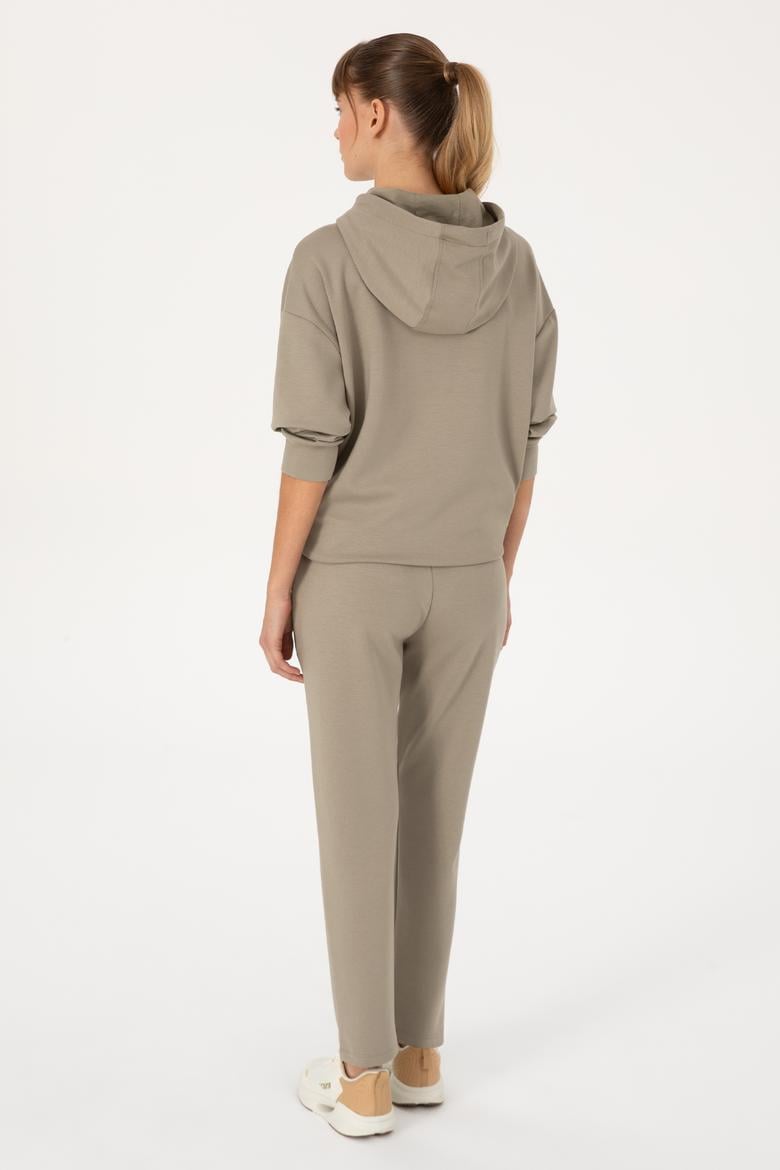 Kadın Açık Haki Modal Karışımlı Eşofman Altı - 50313571016