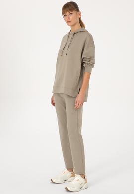 Kadın Açık Haki Modal Karışımlı Eşofman Altı - 50313571016