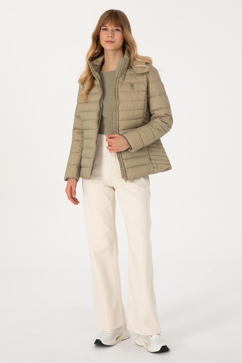 Kadın Açık Haki Mont - 50307935033