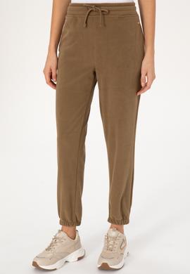 Kadın Haki Polar Jogger Eşofman Altı - 50318758016