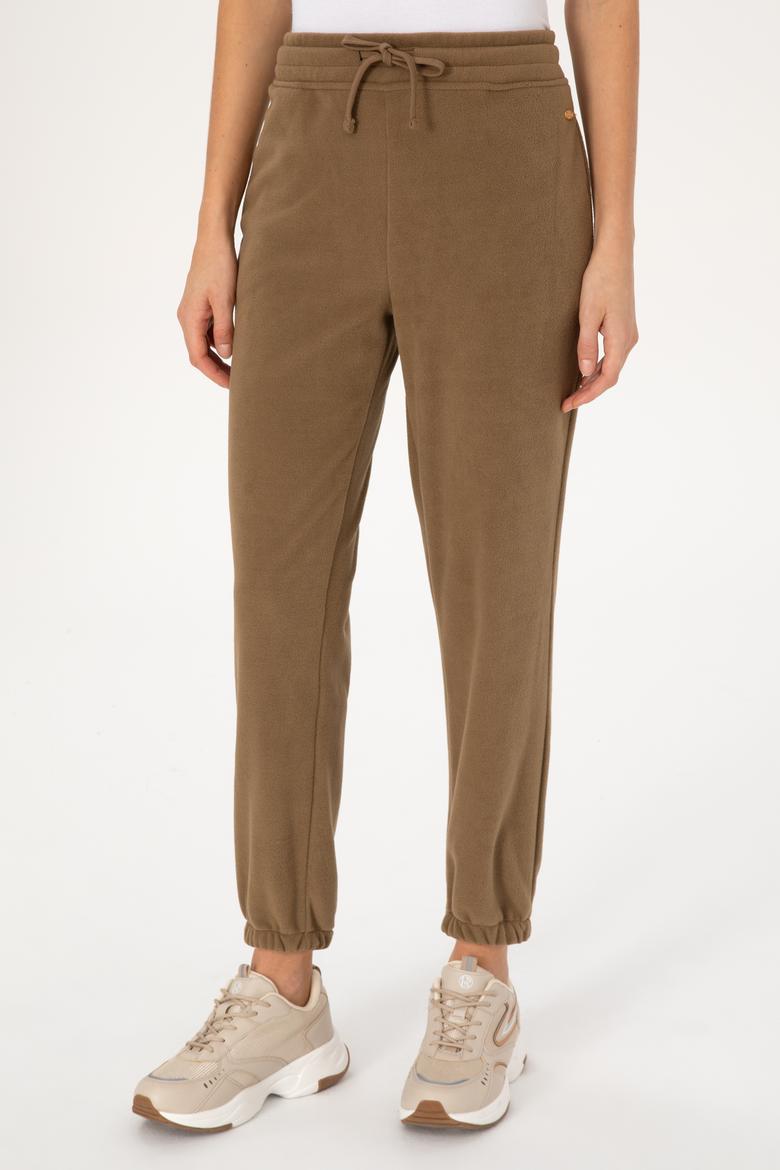 Kadın Haki Polar Jogger Eşofman Altı - 50318758016