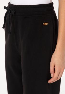 Kadın Siyah Polar Jogger Eşofman Altı - 50318758007