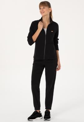 Kadın Siyah Polar Jogger Eşofman Altı - 50318758007