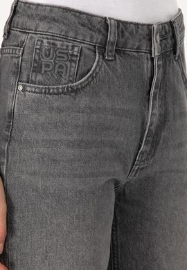 Kadın Gri Straight Fit Jean Pantolon - 50316569005