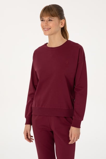 Kadın Vişne Yılbaşı Temalı Pijama Takımı
