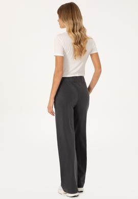 Kadın Antrasit Modal Karışımlı Loose Fit Eşofman Altı - 50307761051