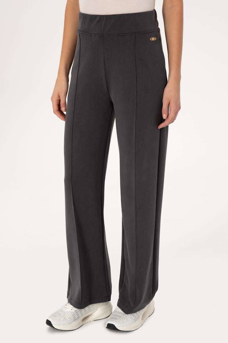 Kadın Antrasit Modal Karışımlı Loose Fit Eşofman Altı - 50307761051