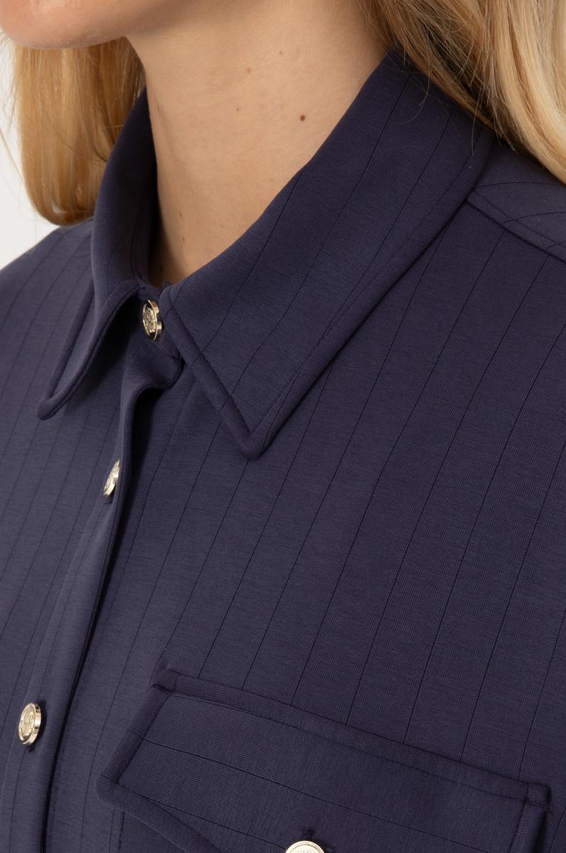 Kadın Mürdüm Örme Gömlek