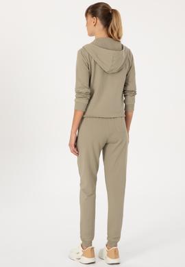 Kadın Açık Haki Jogger Eşofman Altı - 50313584029