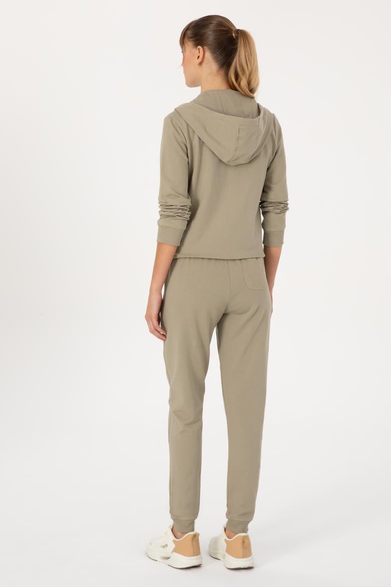 Kadın Açık Haki Jogger Eşofman Altı - 50313584029