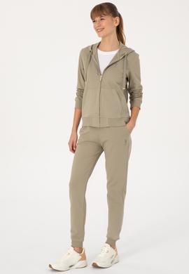 Kadın Açık Haki Jogger Eşofman Altı - 50313584029