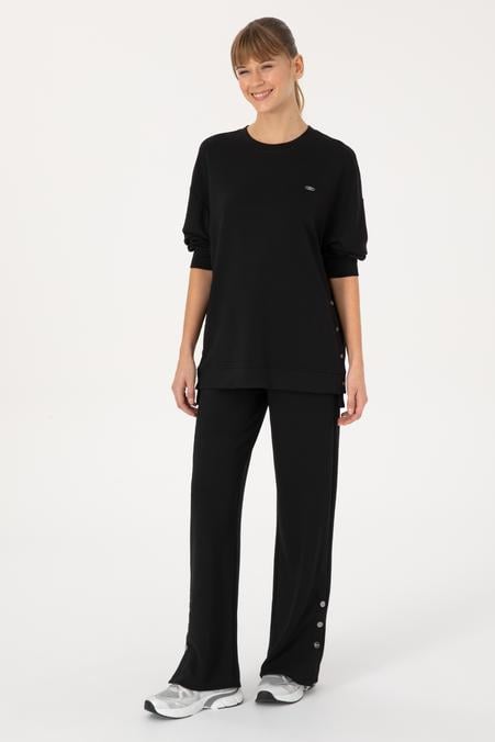 Kadın Siyah Eşofman Altı